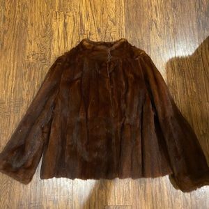 Vintage M.Hurtig & Sons Red Mink coat